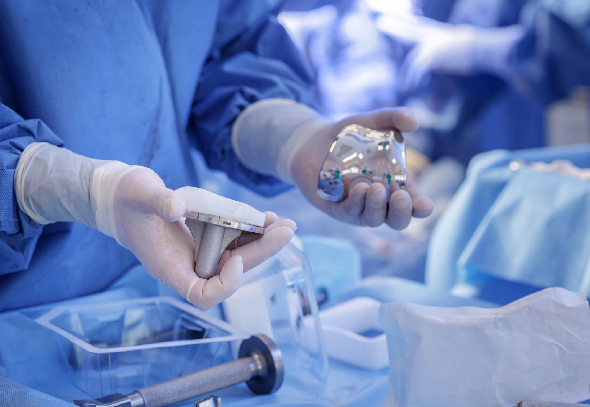 Knee replacement surgery