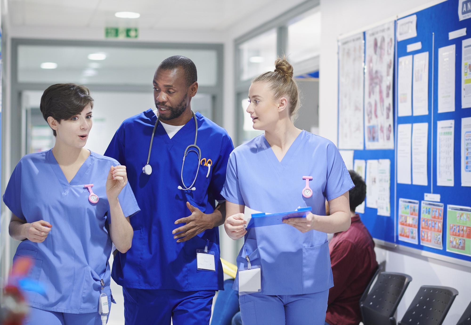 Emergency department staff