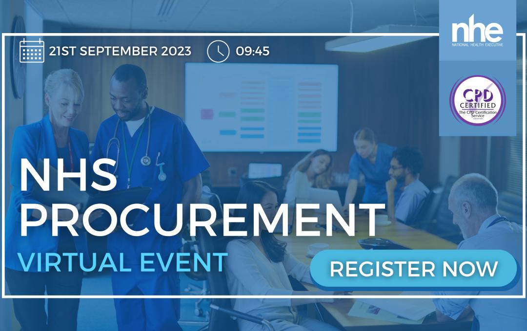 NHS PROCUREMENT Webinar | 21st SEPTEMBER 2023
