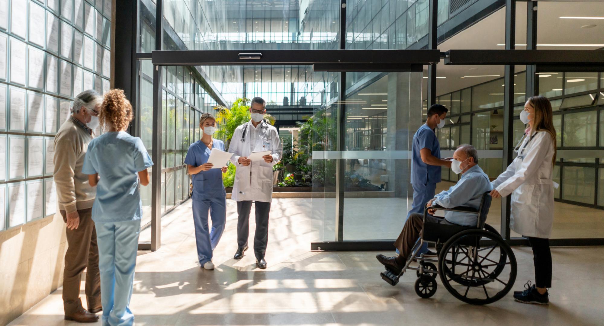 Hospital lobby