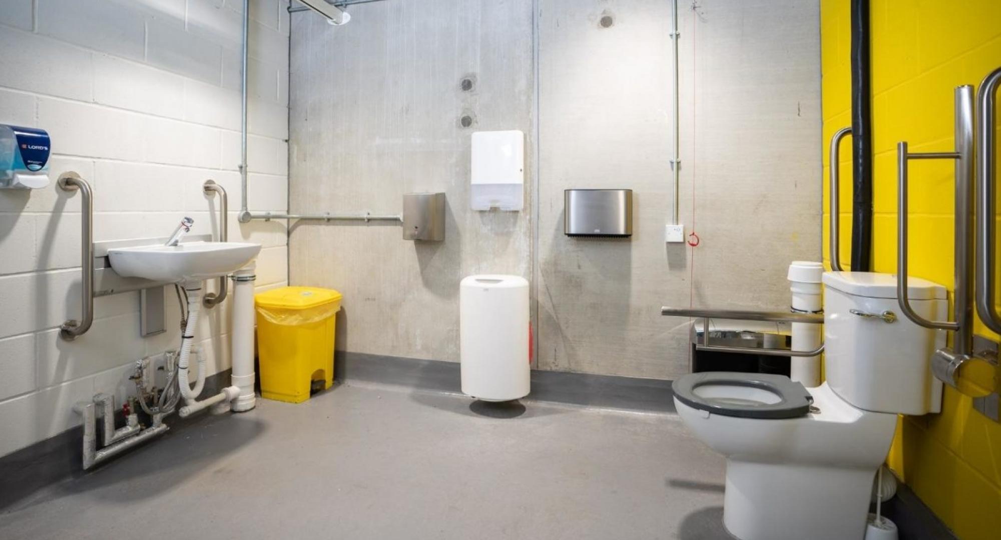 Accessible Changing Places facility at Lord's Cricket Ground