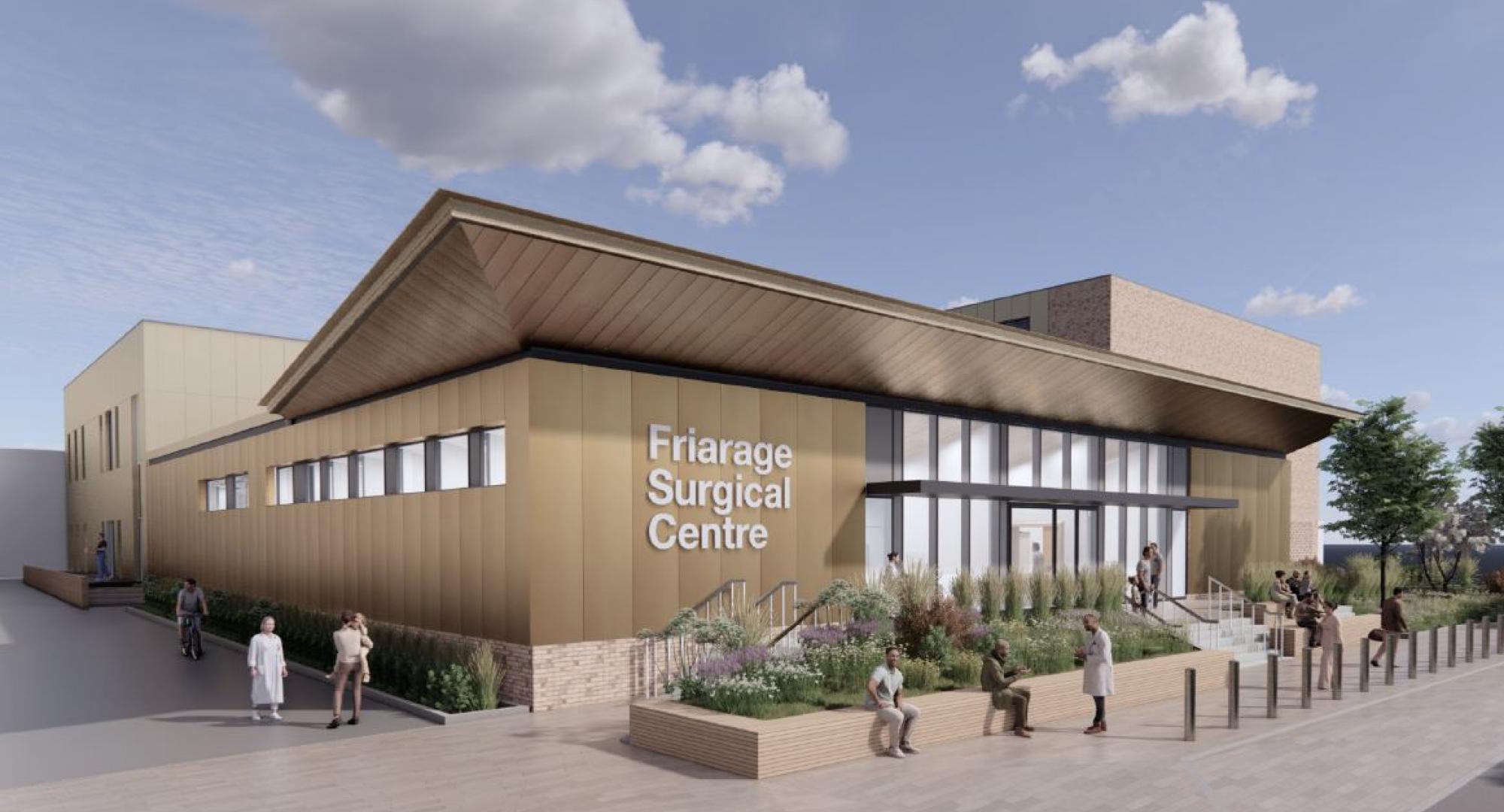 Friarage Hospital surgical hub
