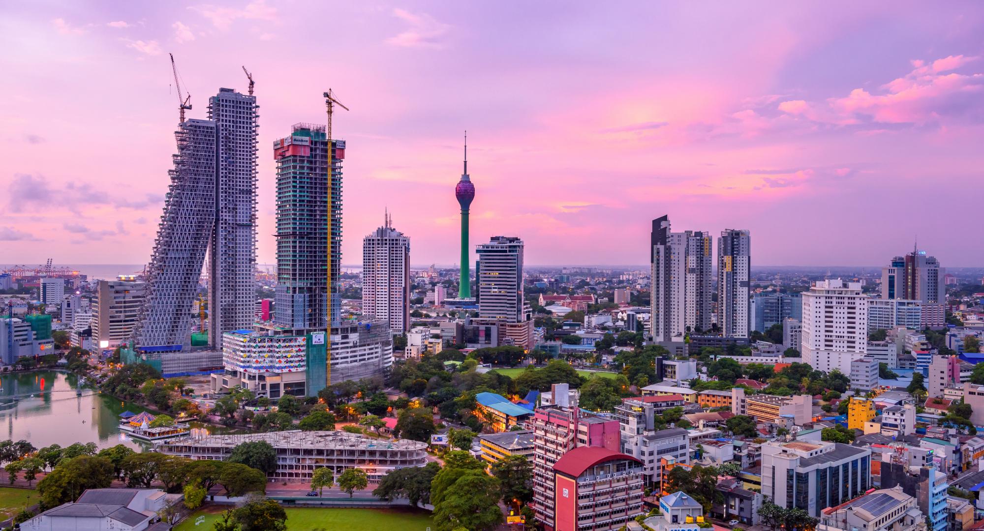 Colombo Sri Lanka skyline