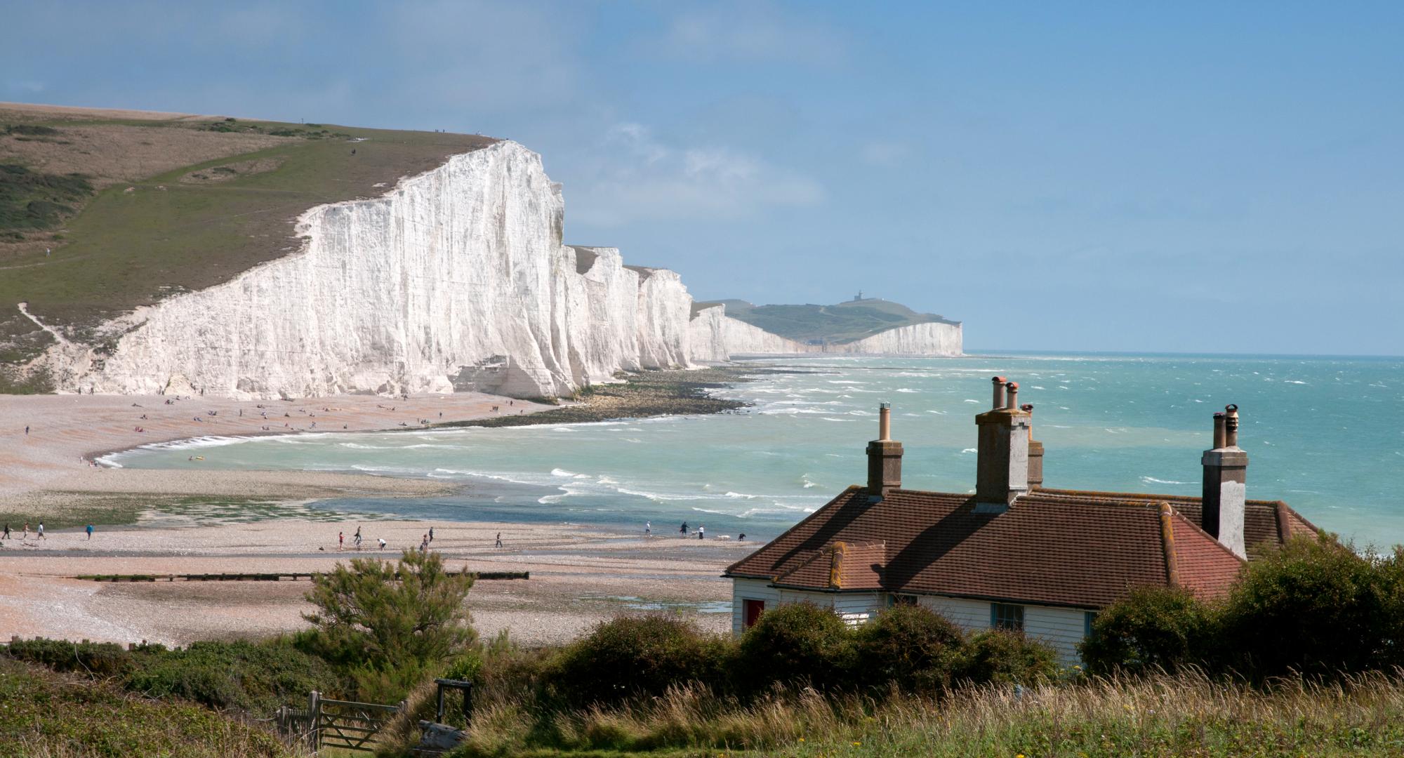 House on the English coast