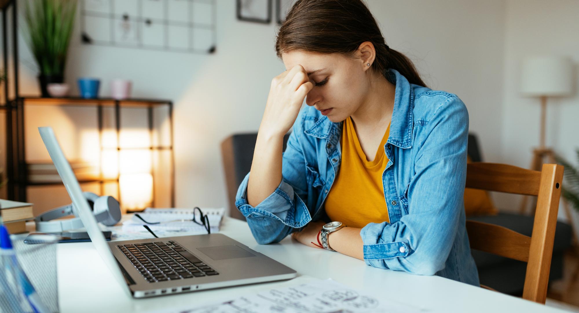 Young person out of work