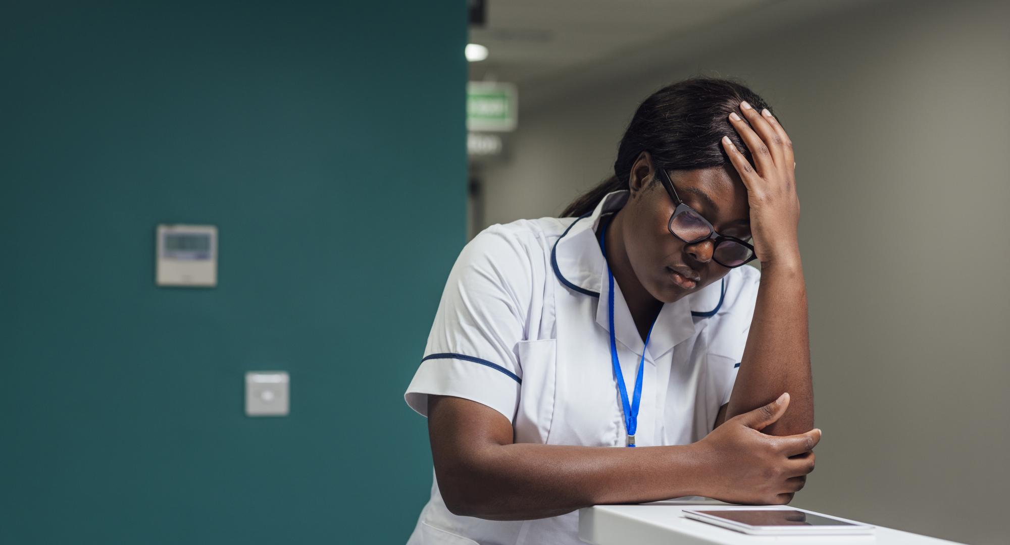 young female student nurse