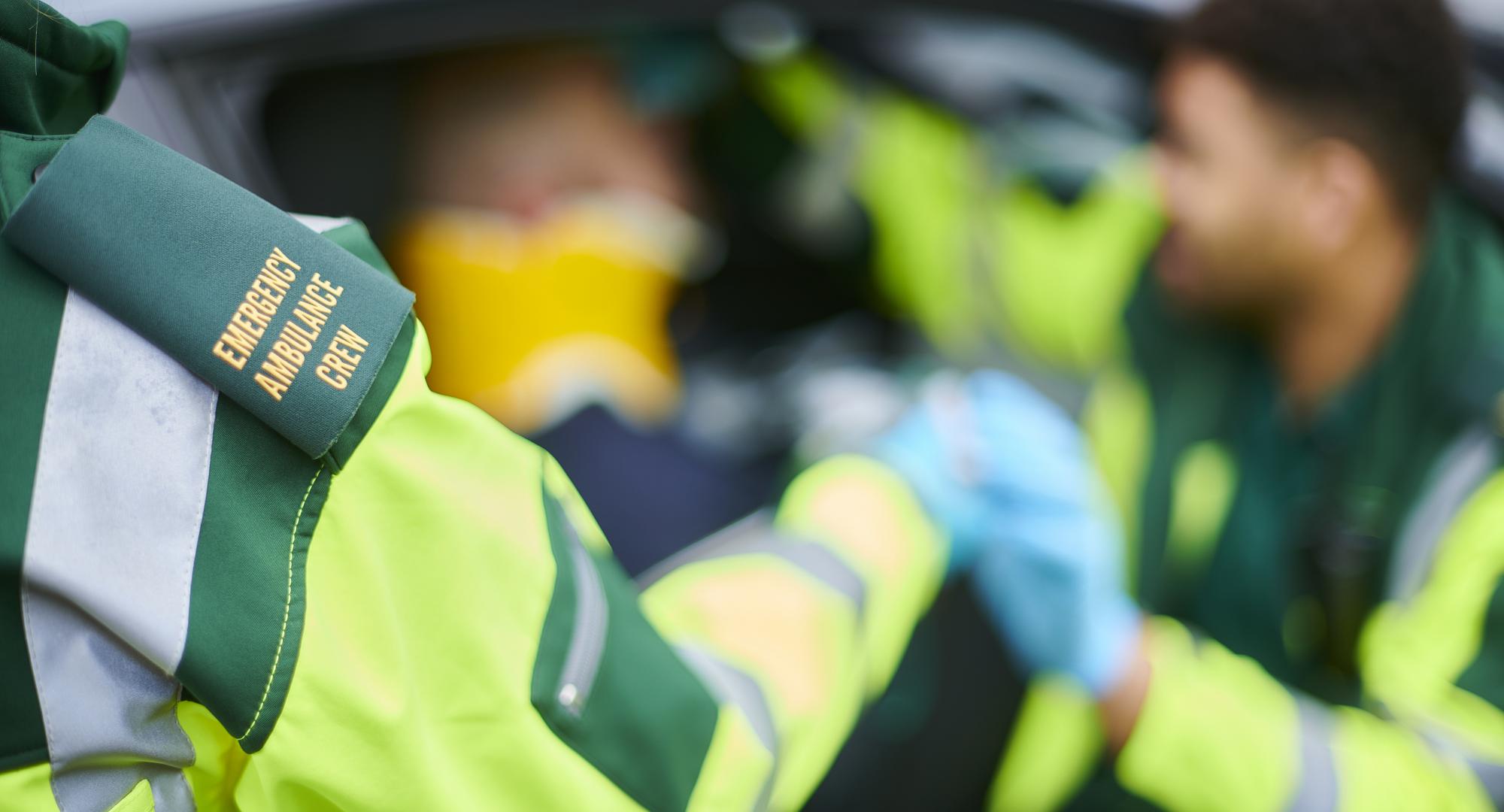 emergency ambulance crew