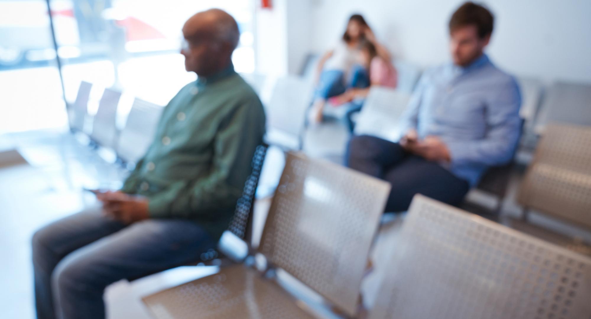 image of people at waiting room