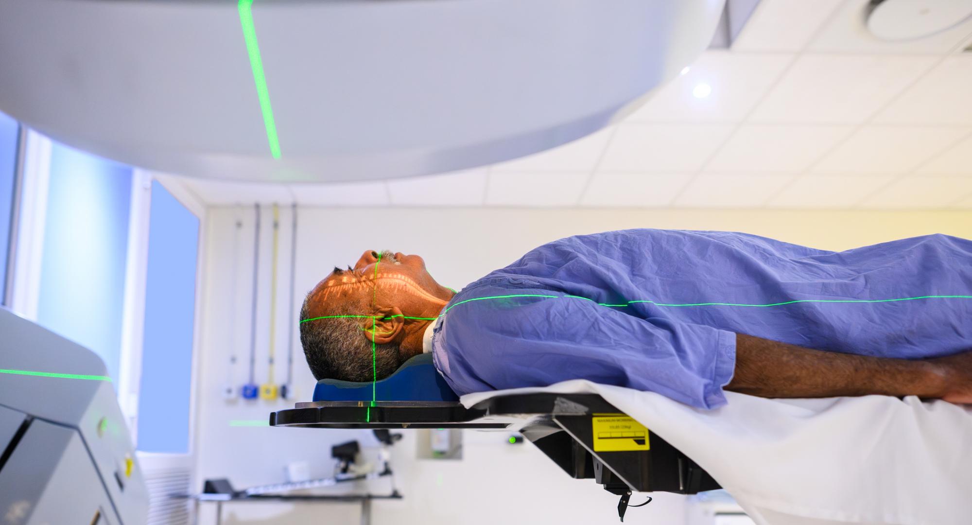 cancer treatment on a linear accelerator