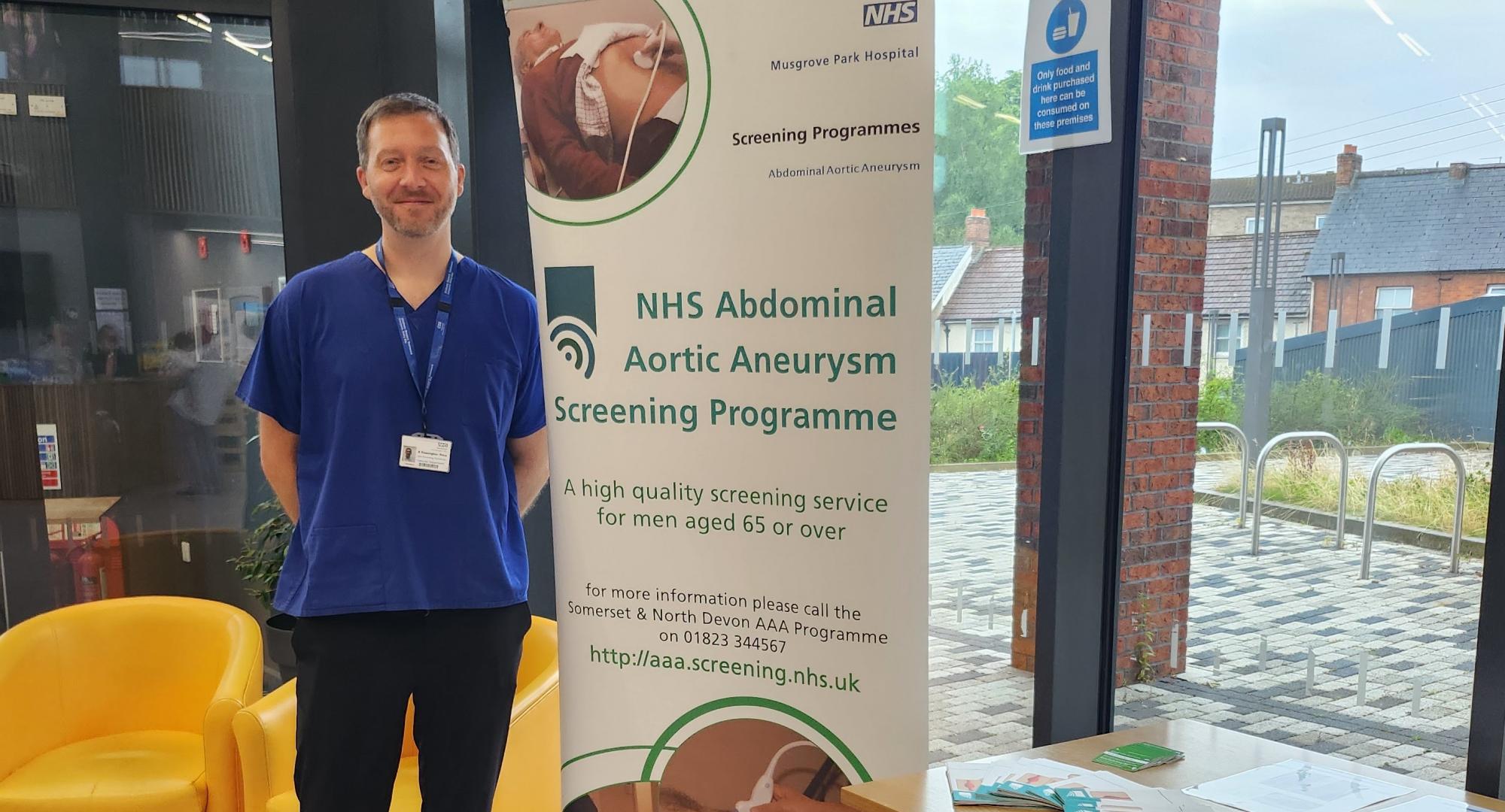 Colleagues offer life-saving screening to local men’s communities