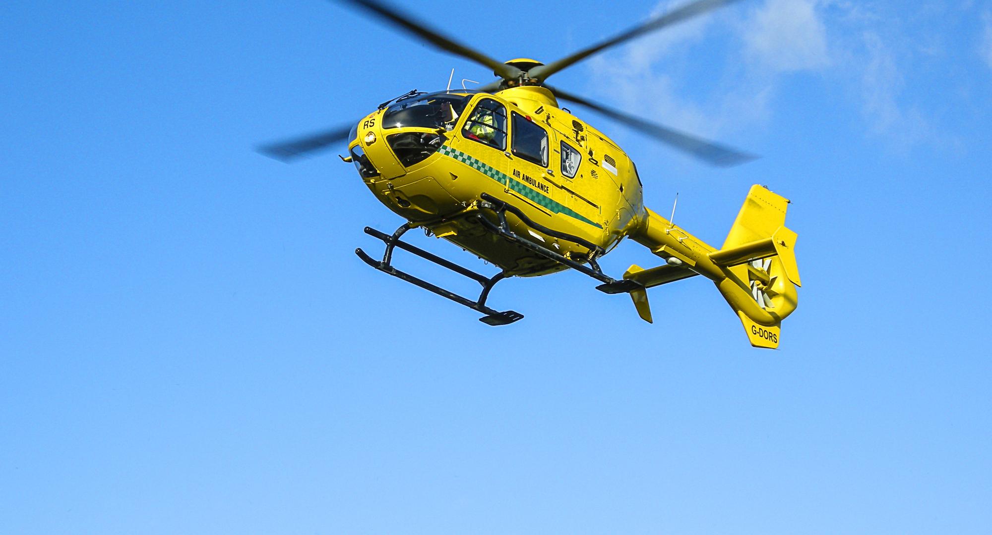Air Ambulance helicopter