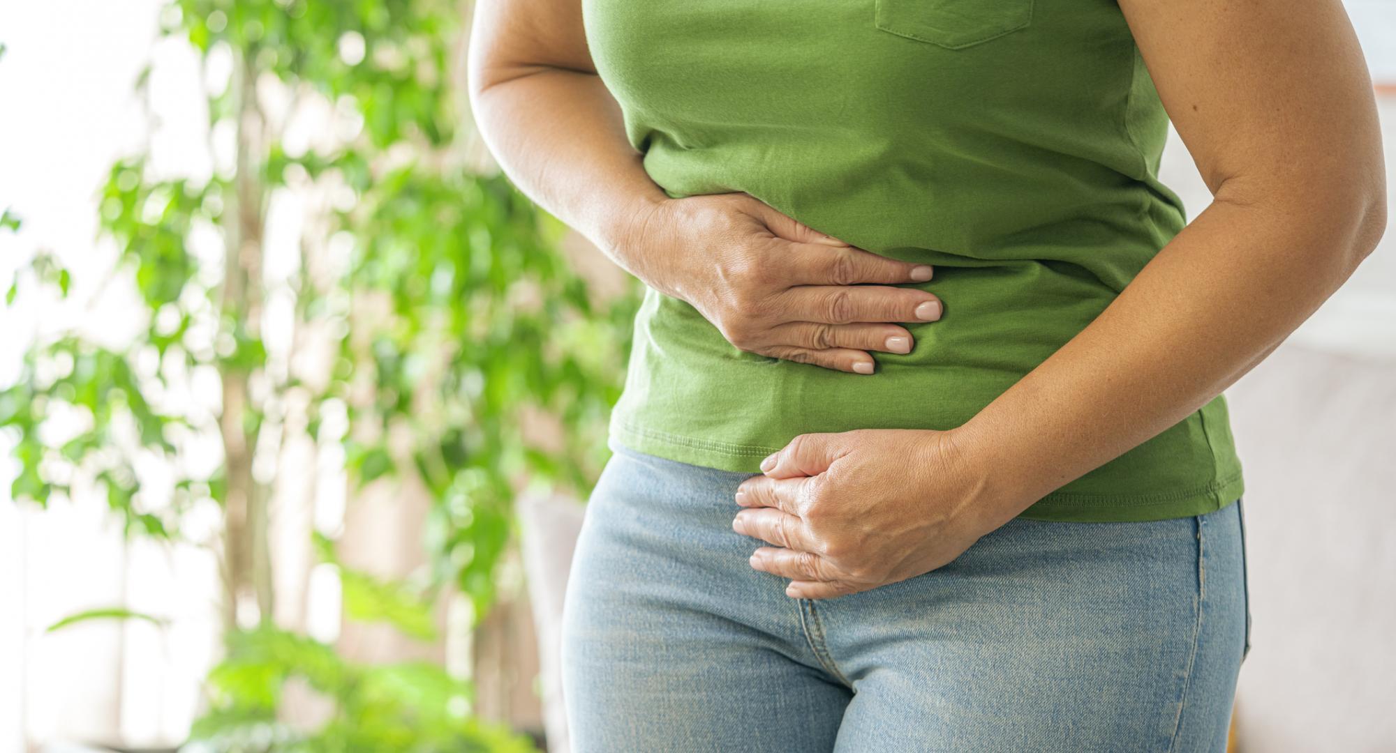 Woman experiencing pain