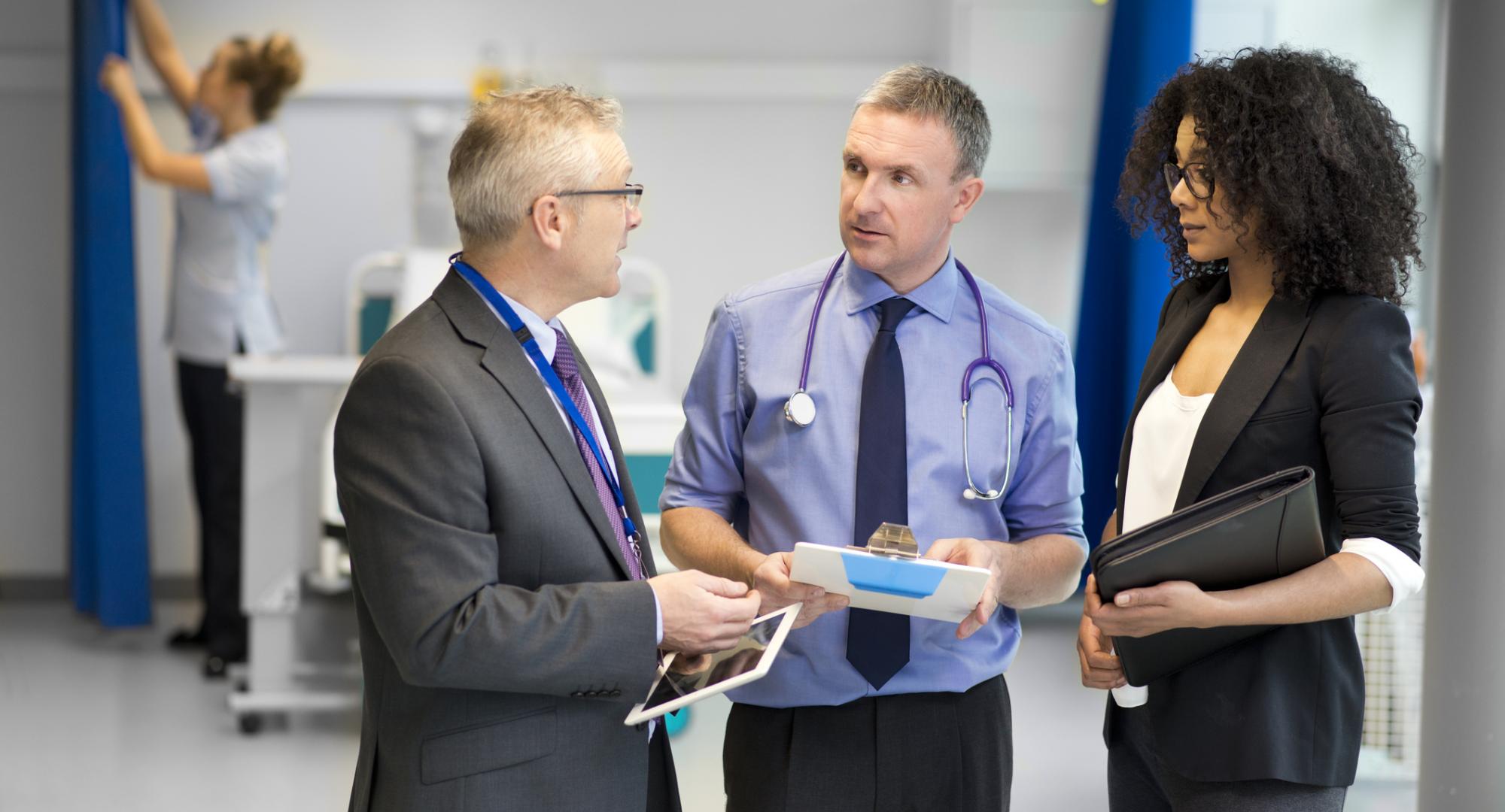 Hospital leadership team