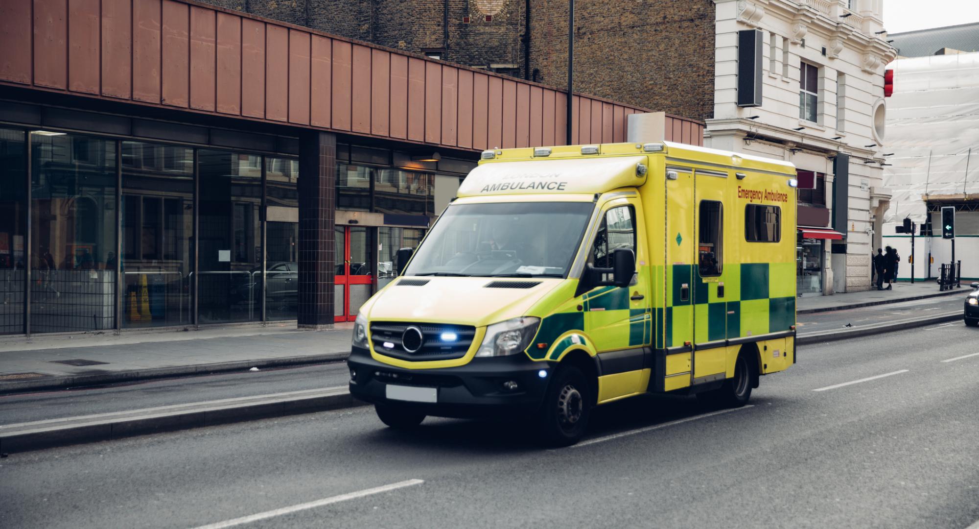 Ambulance in London