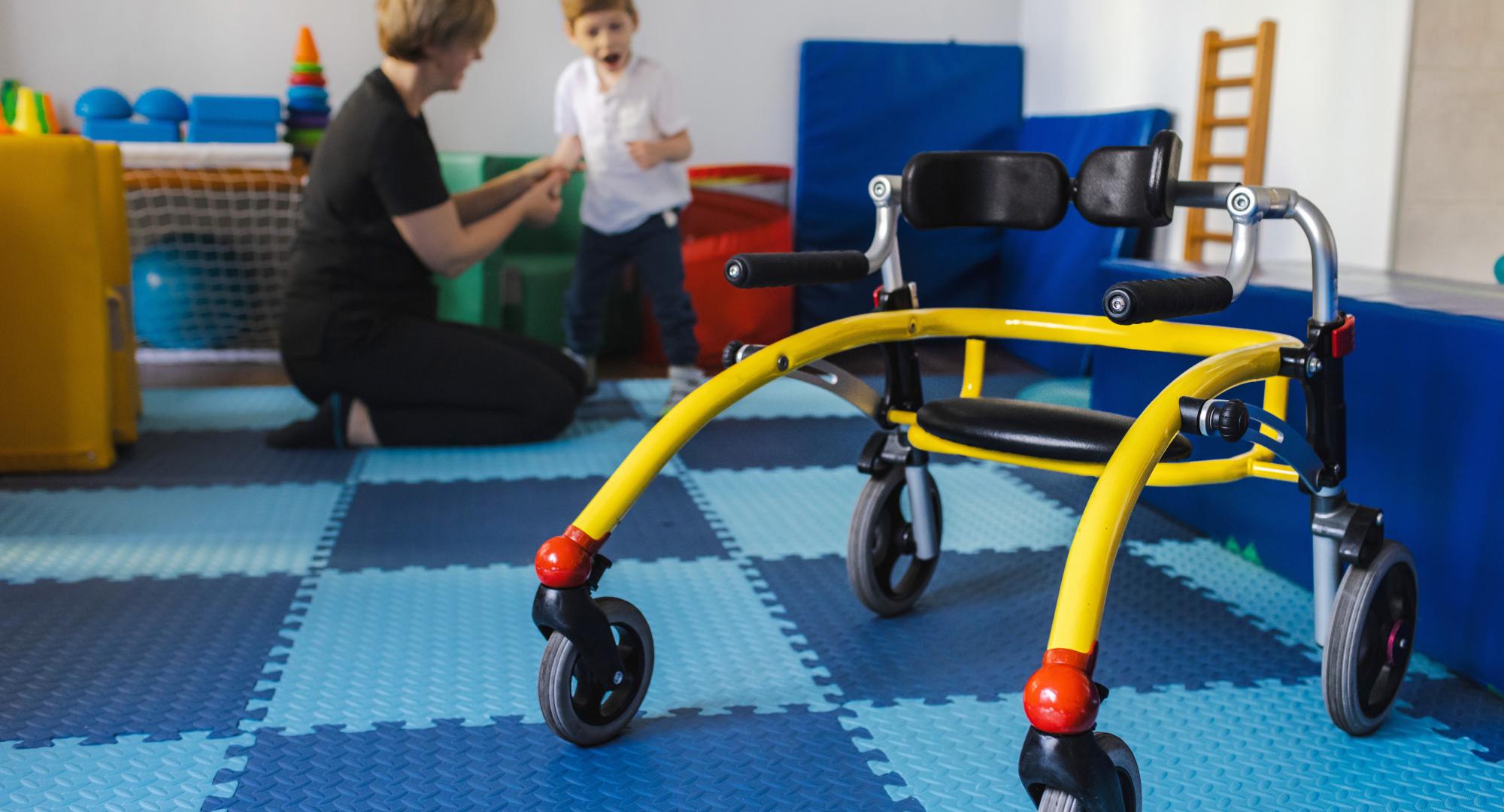 Child with cerebral palsy
