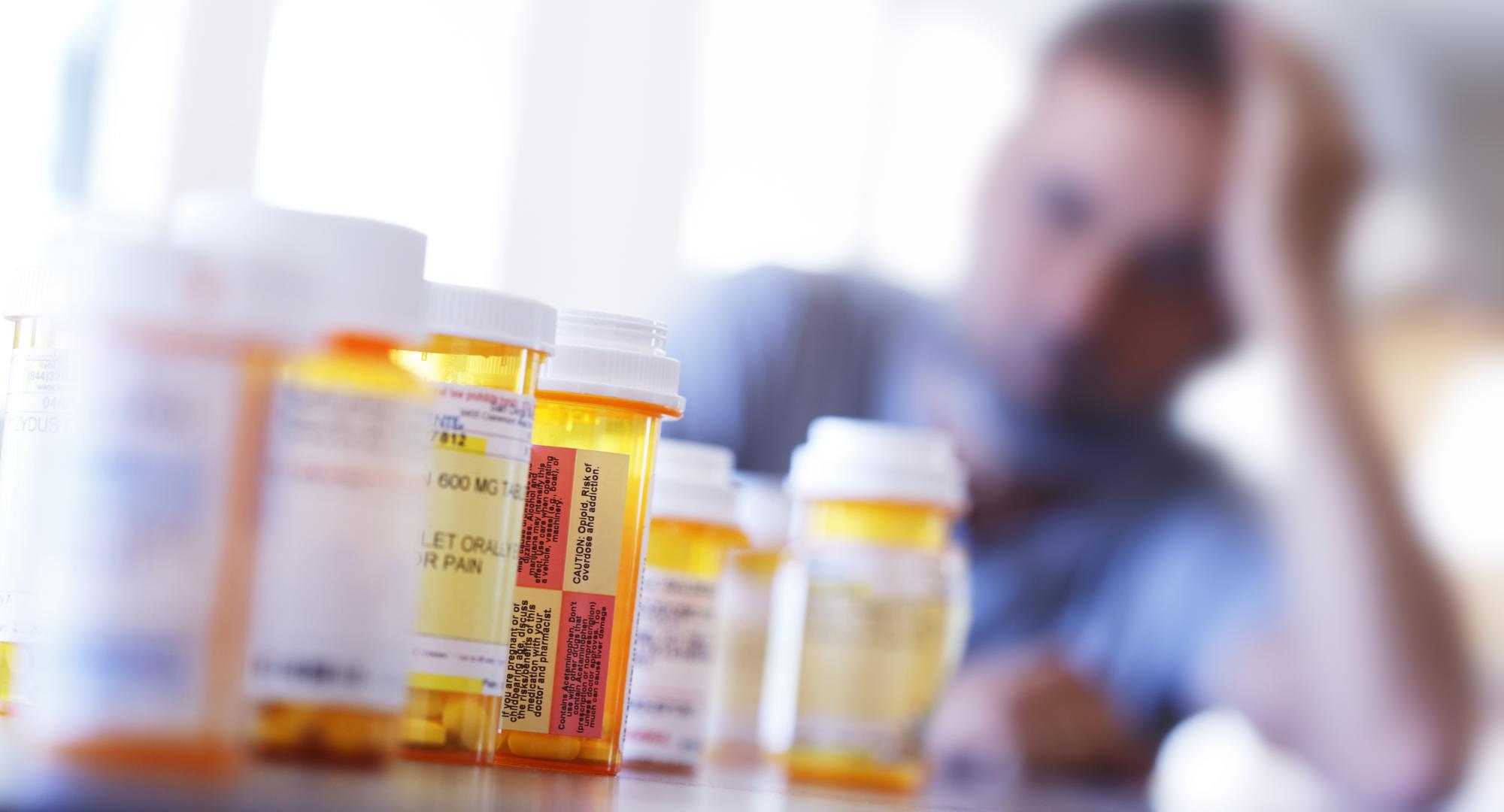 Person with medication