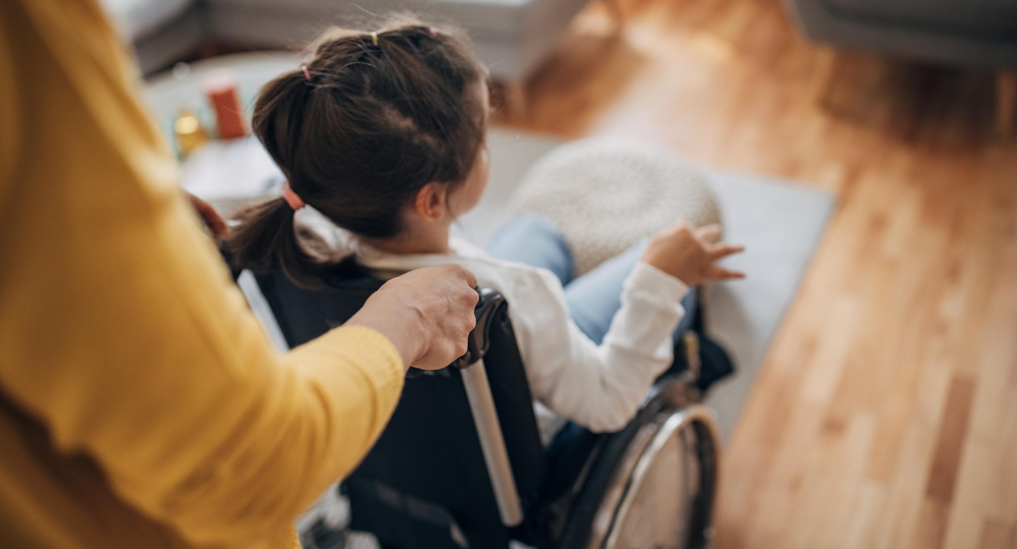 Child with SMA