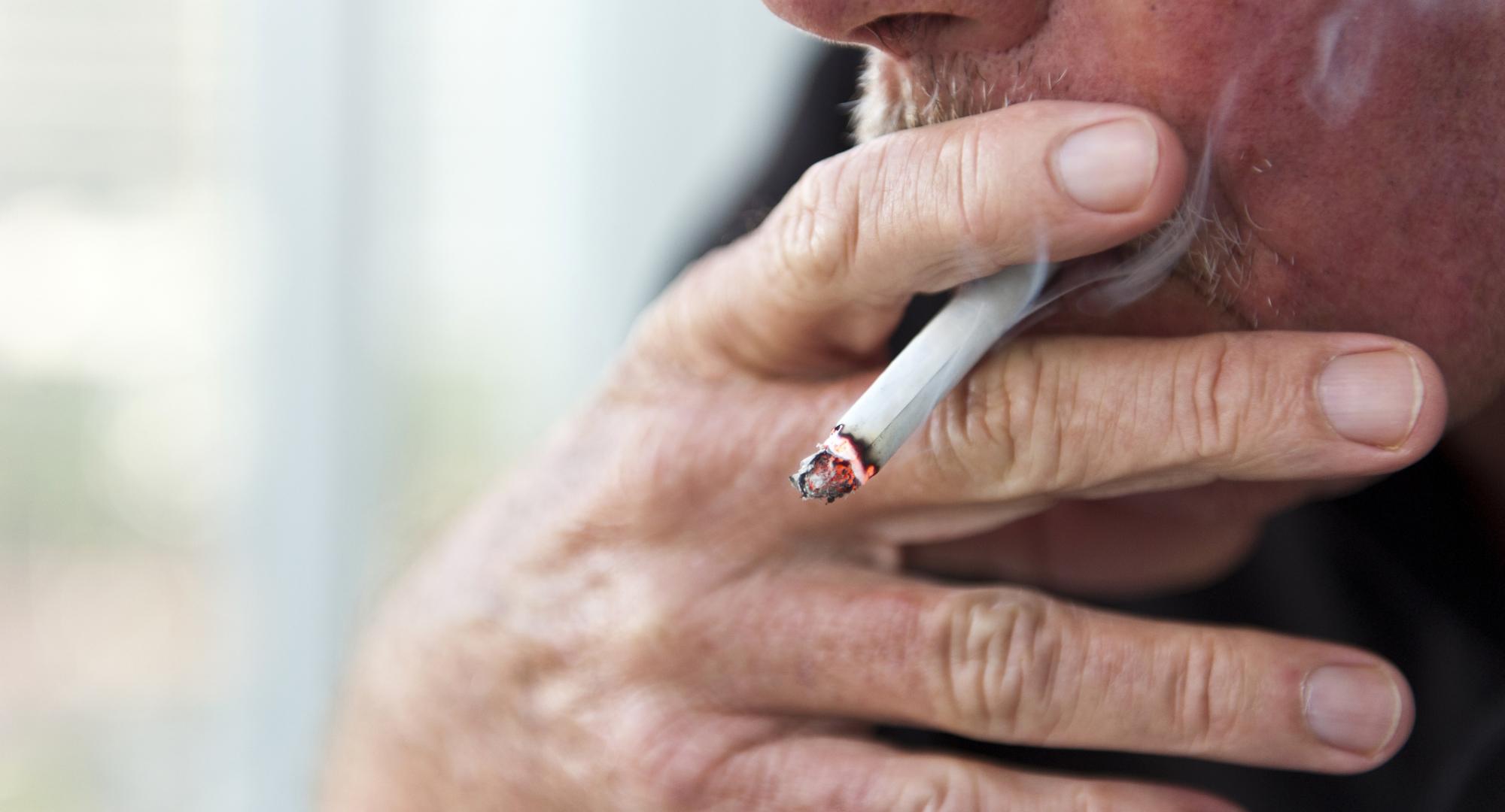 Man smoking