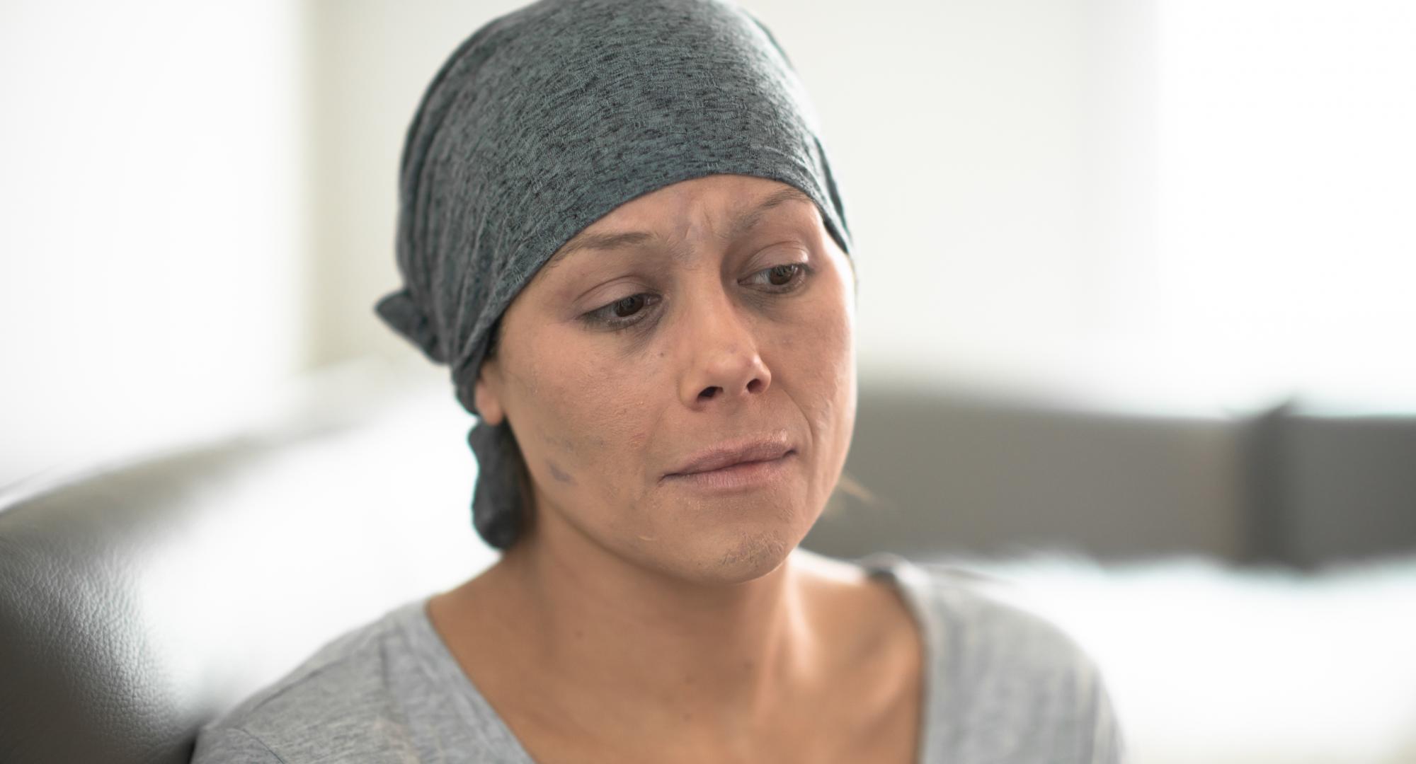 woman with cancer