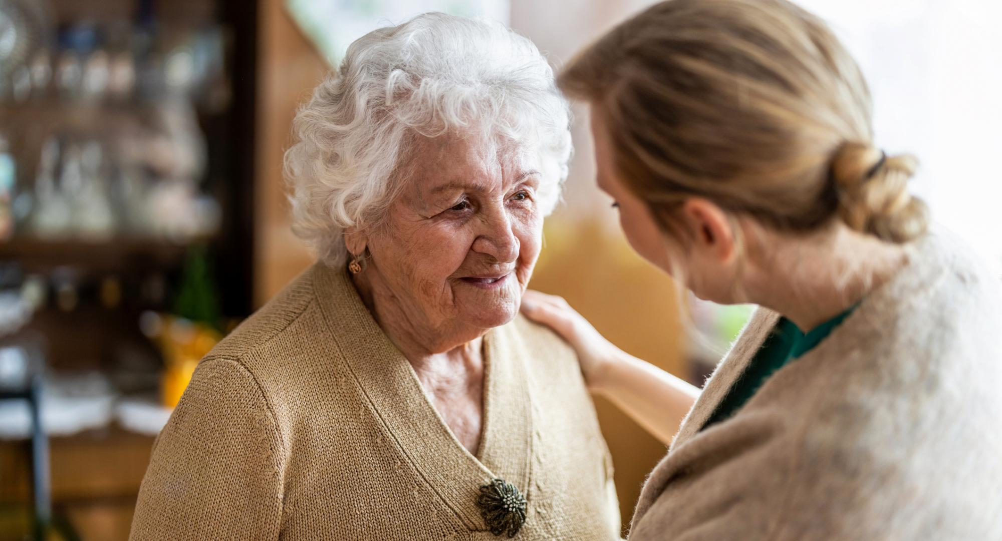 Woman with dementia