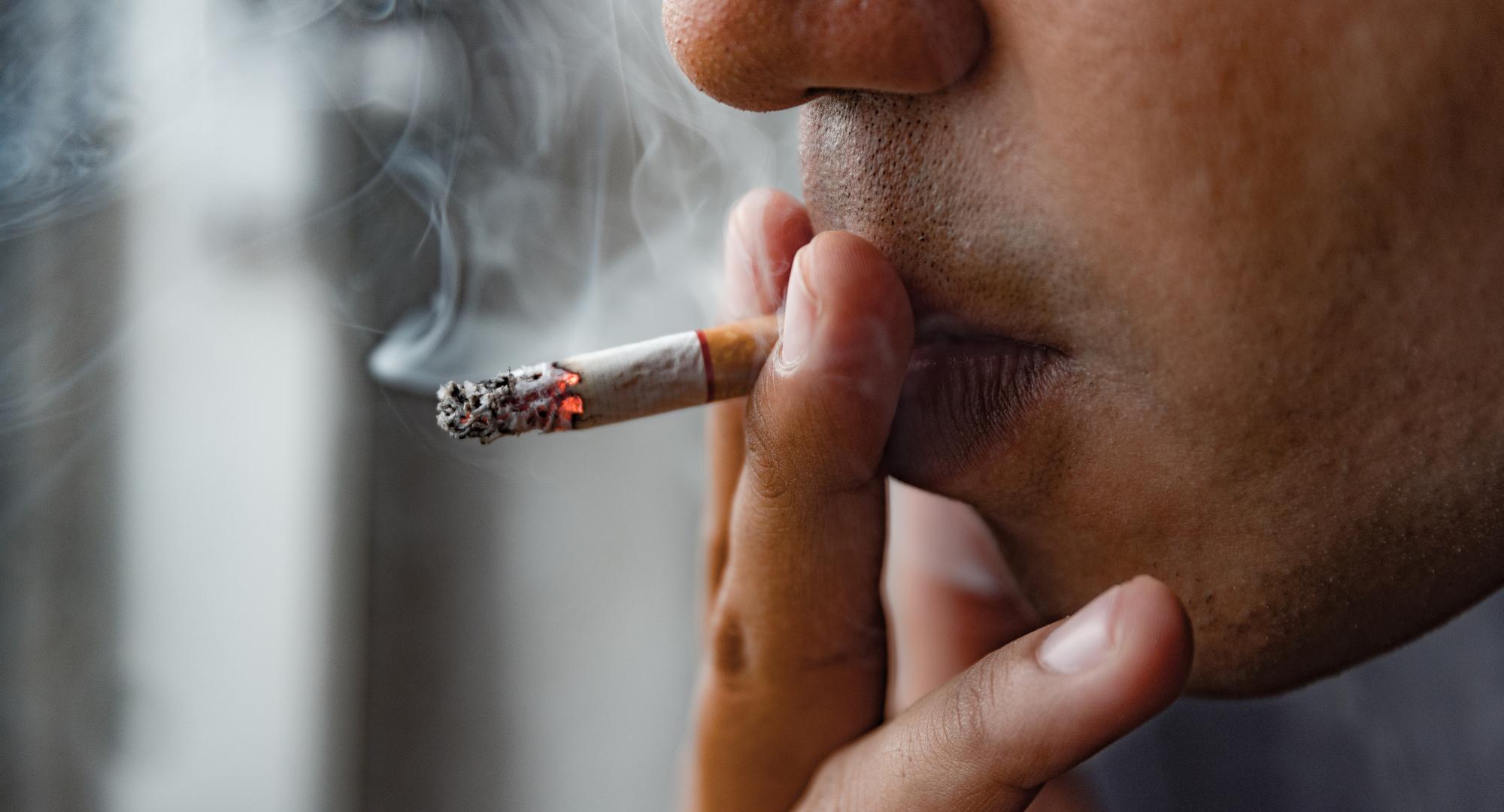 Man smoking