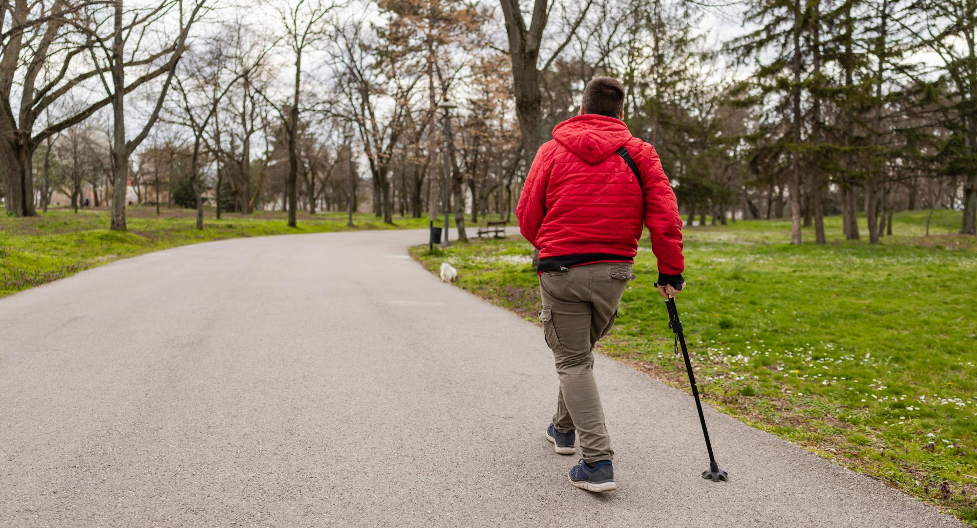 Man with multiple sclerosis