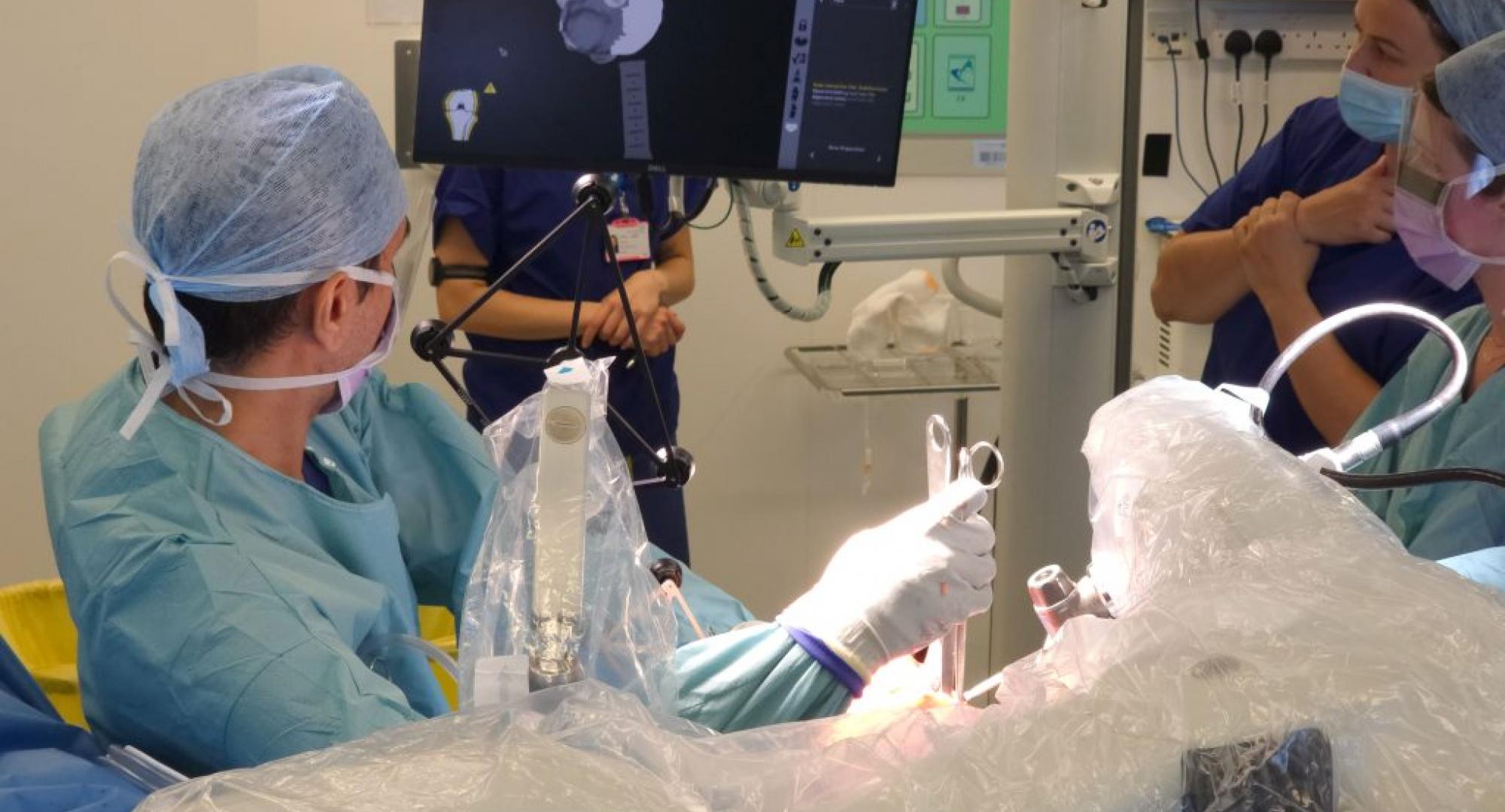 Kings robot surgery