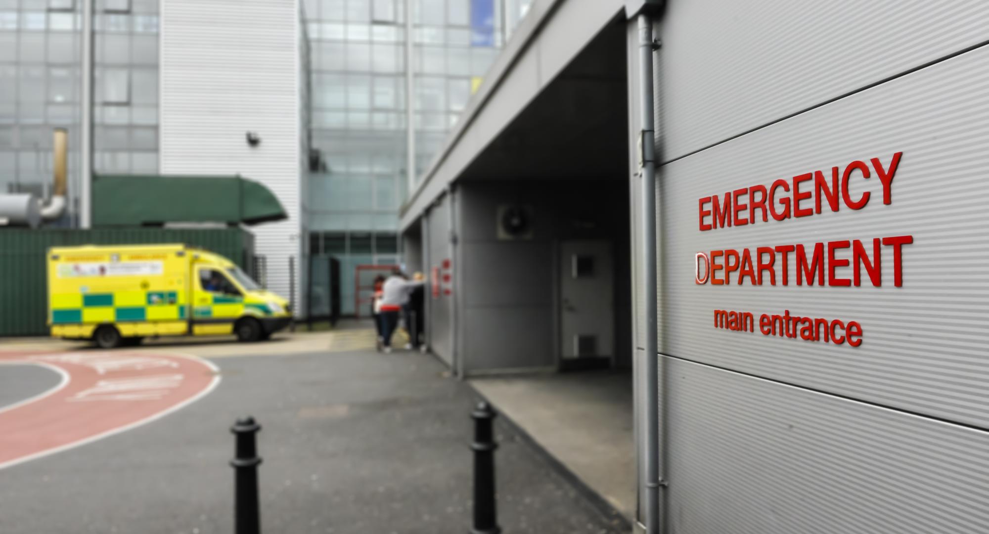A&E entrance