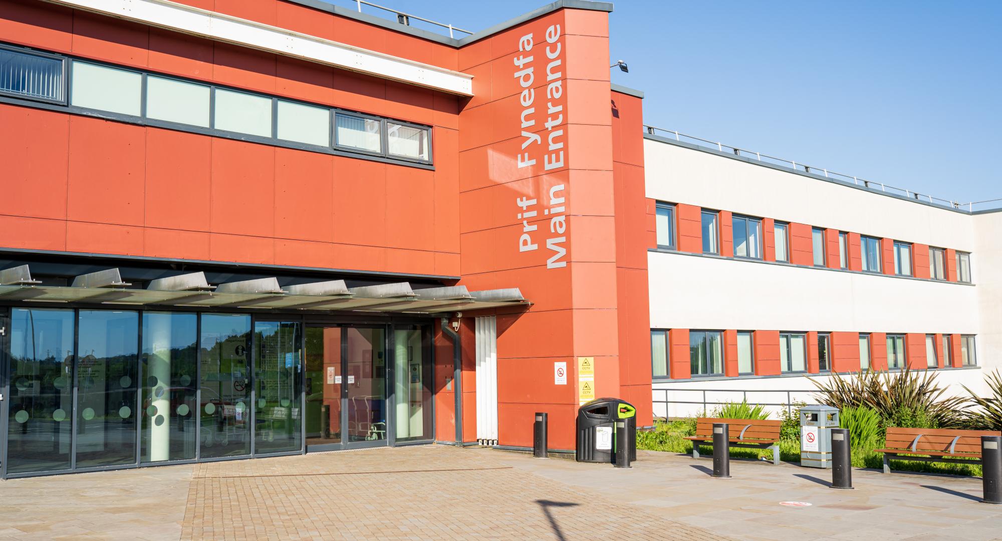 Hospital in Swansea, Wales