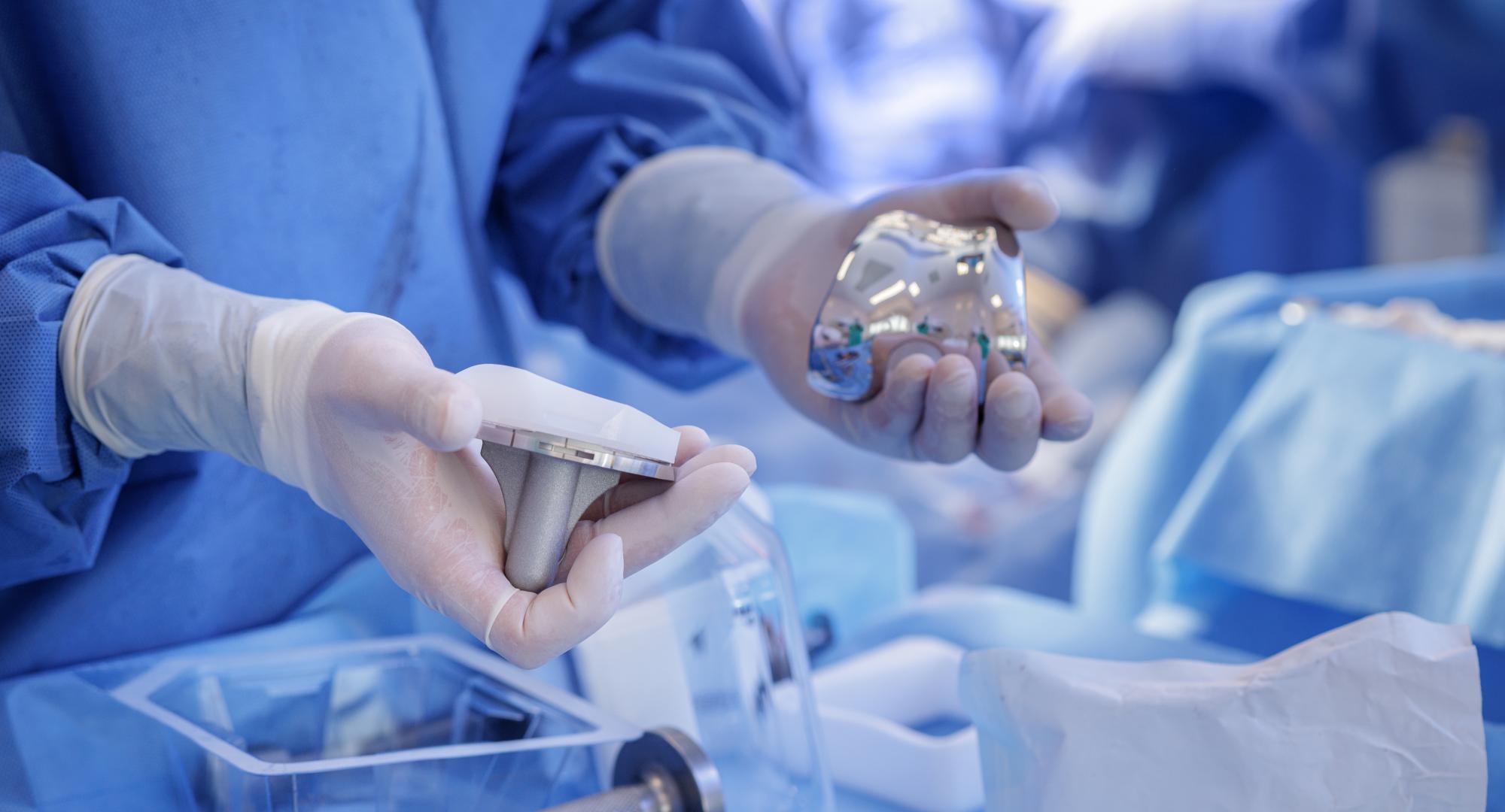 Knee replacement surgery