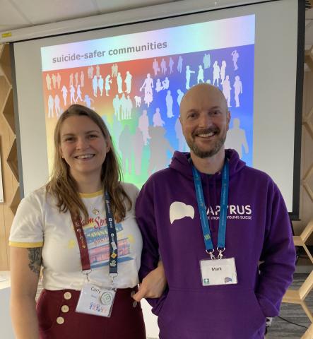 Staff from PAPYRUS feeling included