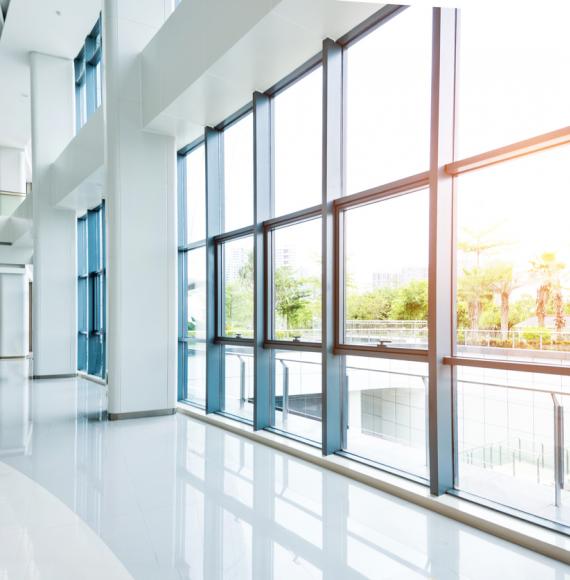 Hospital corridor 