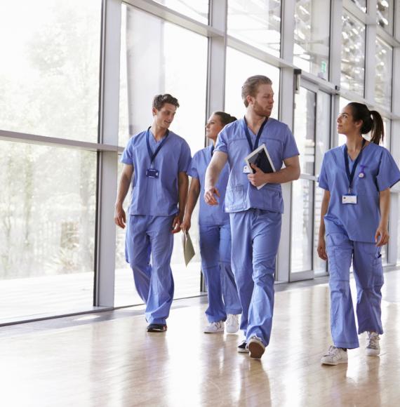 Hospital corridor 