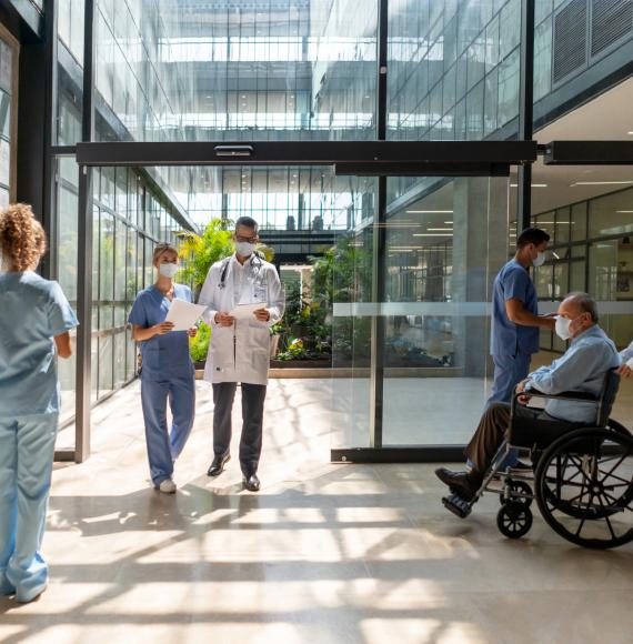 Hospital lobby