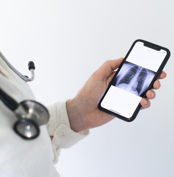 X-ray on phone
