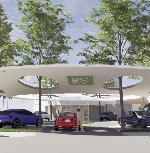 Be.EV charging hub