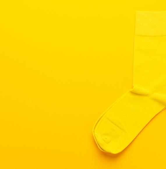 Yellow socks