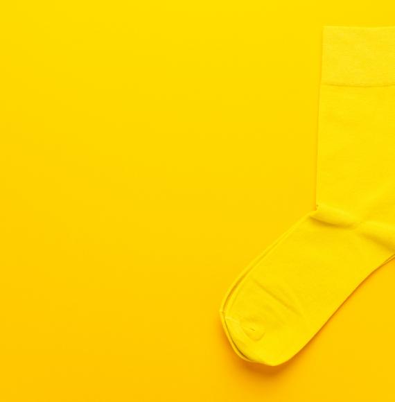 Yellow socks