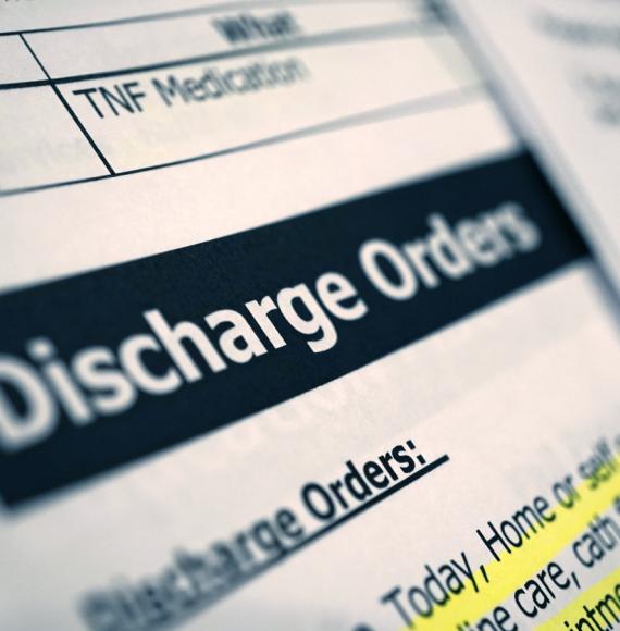Discharge papers