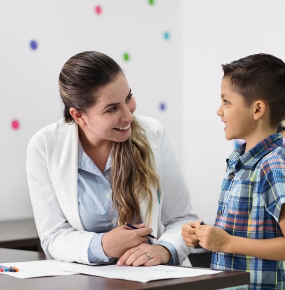 Child and psychologist 