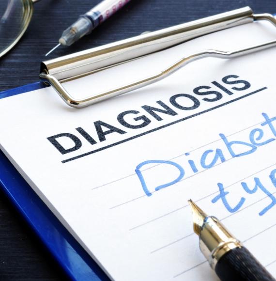 Type 1 diabetes diagnosis