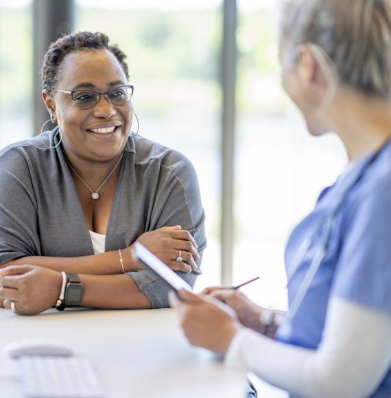 Medical appointment depicting the inpatient experience data from the Care Quality Commission (CQC) 