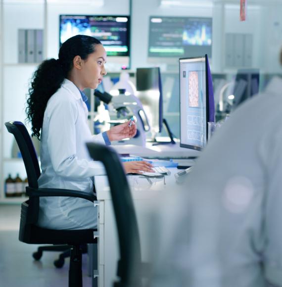 Image of scientists in a laboratory depicting MHRA's clinical trial overhaul