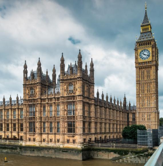 UK parliament depicting what health leaders want the government priorities to be for the NHS