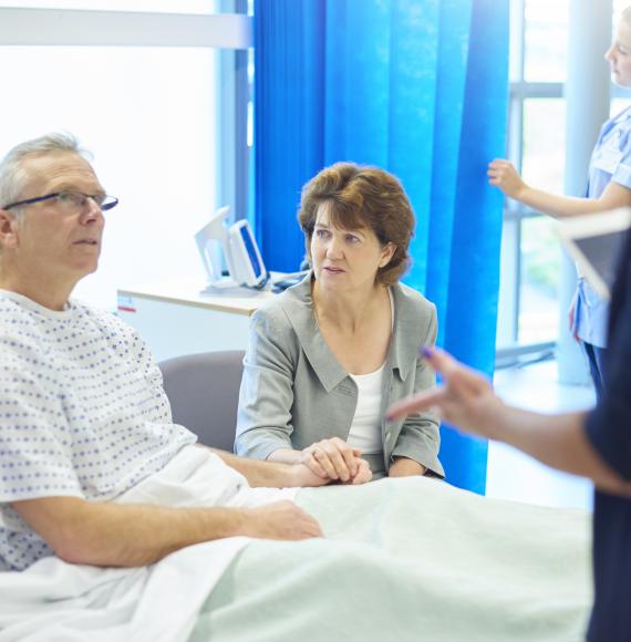 Cancer Patient in Hospital