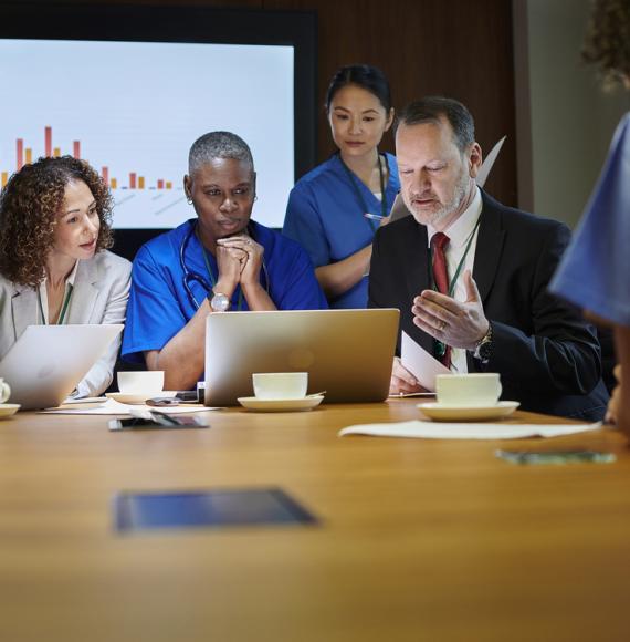 NHS board meeting on health inequalities