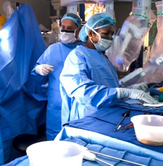 Robotic surgery