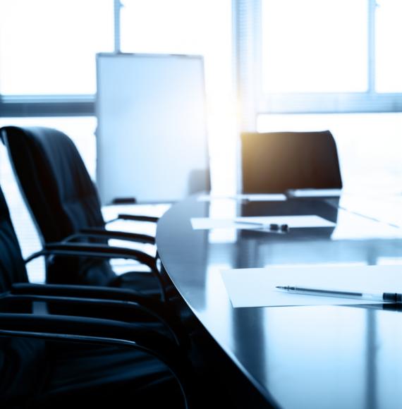 NHS board room