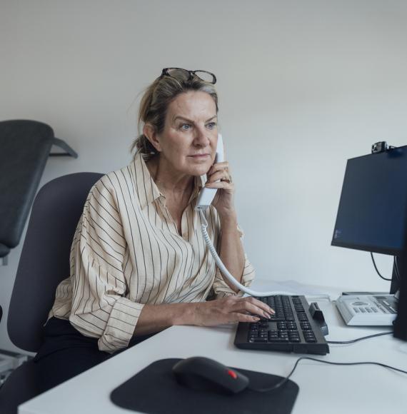 GP using computer