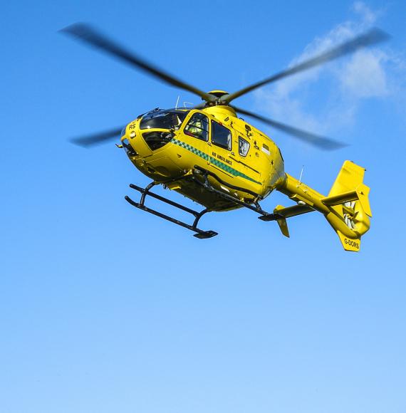 Air Ambulance helicopter